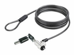 StarTech.com Laptop cable lock 6Ft Compatible With Noble Wedge; Laptop Cable Lock, 6Ft (2m), Anti-Theft Keyed Lock, Security Cable Lock For Dell XPS/Latitude, Cut-Resistant Steel Cable Lock For Laptop