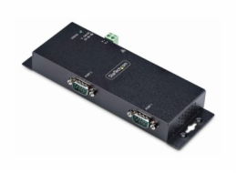 StarTech.com 2P Serial to Ethernet Adapter, IP LAN to RS232 DB9 Converter - Kompaktní server - 2 porty - 100Mb LAN, RS-232 - montáž na stěnu/lištu DIN - kompatibilní s TAA