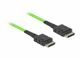 Delock - Interní kabel SAS - SAS 24Gbit/s - 4i MiniLink SAS (SFF-8611) do 4i MiniLink SAS (SFF-8611) - 50 cm - opatrený západkou