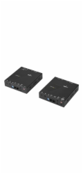 Startech 4K HDMI Over IP Extender - 4K 30Hz - Video Control Software App - HDMI Extender - HDMI Extension - AV Over IP (ST12MHDLAN4K) - Sériový nástavec video/audio/infračervený - 1GbE - až 100 m - pr
