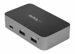 StarTech.com 4-Port USB C Hub - USB 3.1 Gen 2 (10Gbps) - 3x USB-A & 1x USB-C - Powered - Universal Power Adapter Included (HB31C3A1CS) - Rozbočovač - 1 x USB-C + 3 x USB 3.1 - desktop - AC 110/240 V -