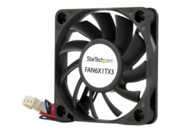 StarTech.com 60x10mm Replacement Ball Bearing Computer Case Fan w/ TX3 Connector - 3 pin case Fan - TX3 Fan - 60mm Fan (FAN6X1TX3) - Souprava vetráku systému - 60 mm