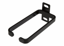 StarTech.com 1U Vertical 1.8 x 3.9in Server Rack Cable Management D-Ring Hook w/ Flexible Opening - Network Rack-Mount Cord Organizer Ring (CMHOOK1UN) - Kroužek pro usporádání kabelu - cerná - 1U - pr