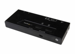StarTech.com 2x2 HDMI Matrix Switcher - 4K UltraHD HDMI Switch with Fast Switching, Auto-Sensing and Serial Control (VS222HD4K) - Spínač video/audio - 2 x HDMI - desktop