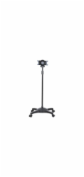 Startech Mobile Tablet Stand w/ Lockable Wheels, Height Adjustable Cart, Universal Rolling Floor Stand for Tablets from 7-11in, Portable Tablet Stand w/ Detachable Tablet Holder, TAA - Ergonomic Table