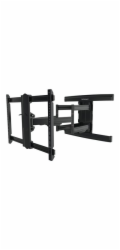 Startech TV Wall Mount supports up to 100 inch VESA Displays, Low Profile Full Motion TV Wall Mount for Large Displays, Heavy Duty Adjustable Tilt/Swivel Articulating Arm Bracket - Cable Management (F