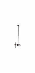 Startech Ceiling TV Mount - 3.5  to 5  Pole - Full Motion - Supports Displays 32? to 75" - For VESA Mount Compatible TVs (FLATPNLCEIL) - Držák - pro plochý panel - ocel - černá - velikost obrazovky: 32"-75" - stropní montáž - pro P/N: HDMIPLATE