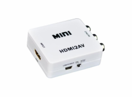 Konvertor HDMI2AV, HDMI / AV - analogové kompozitní video + audio