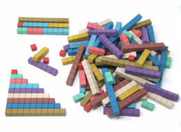 Wissner Počítací tyčinky Montessori 10 barev 100 ks