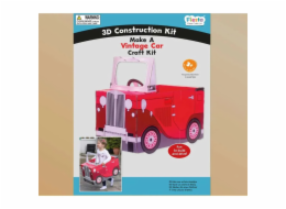 Fiesta Crafts 3D skládačka Vintage auto červené Fiesta Crafts 3D skládačka Vintage auto červené