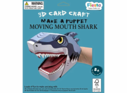 Fiesta Crafts Kreativní sada 3D loutka Žralok