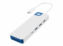 HyperDrive Flex 8 Port USB-C Hub Blue
