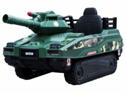 BLUETOUCH elektrický dětský tank/ rychlost 4 km/h/ provozní doba 45 min/ zelený