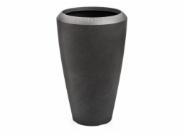 Květináč G21 Coal Oval 44,3 x 44,3 x 69,8