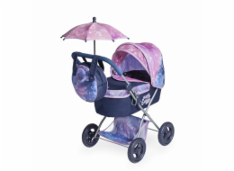 Dětský kočárek DeCuevas 85076 skládací pro panenky se slunečníkem a taškou Magic Bubble 2024 - 60 cm