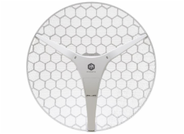 MikroTik LHG 5 XL ax, outdoor klient, anténa 27 dBi, 7°, GbE, 802.11a/n/ac/ax, L3 (5GHz)