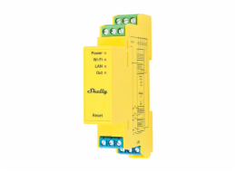 Shelly RGBWW Pro WiFi 5kanálový ovladač osvětlení na DIN lištu