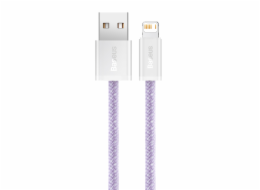 Baseus Dynamic kabel USB na Lightning, 2,4 A, 2 m (fialový)