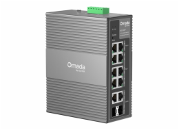 Switch TP-Link IES210GPP průmyslový, 2x SFP combo, 8x GLan s Poe+, 240W, DIN, Omáda SDN