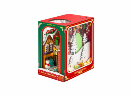 2Kids Toys 3D skládačka Zarážka na knihy Bílé Vánoce