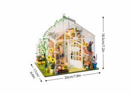 2Kids Toys Miniatura domečku Rozkvetlý altánek