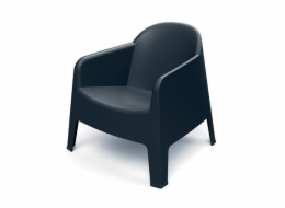 Křeslo zahradní MILANE 745x730x735mm - uhelná