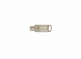 Patriot Memory Tab T560 128GB USB paměť Dual USB 120MB/s (PS128GT560DS5D) Stříbrná