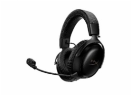 HP HyperX Cloud III S – bezdrátový herní headset (černý)