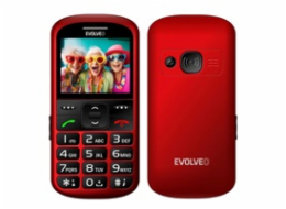 EVOLVEO EasyPhone XS, mobilní telefon pro seniory, červená EVOLVEO EasyPhone XS, mobilní telefon pro seniory, červená