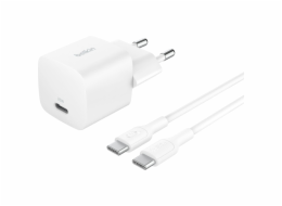 Belkin BOOST Charge 25W USB-C wh Cha.PD/PPS 1m C. WCA012kq1MWH-B6