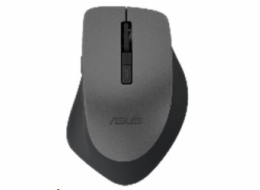 ASUS WT425/Ergonomická/Optická/Pro praváky/1 600 DPI/Bezdrátové USB/Stříbrná