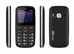 WG - Mobilní telefon WG8 C, tlačítkový, černá