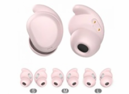 WG - Bluetooth sluchátka WG AirFlex 4, Sleeping Buds, ANC, růžová