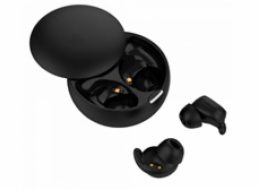 WG - Bluetooth sluchátka WG AirFlex 4, Sleeping Buds, ANC, černá