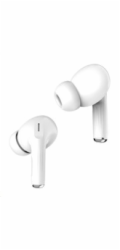 WG - Bluetooth sluchátka WG AirFlex 9 s displejem, Avatar, ANC,  bílá