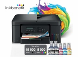 BROTHER multifunkce inkoustová DCP-T730DW - A4 128MB 2400x600 16ppm ADF USB 2.0. WIFI  - INKTANK