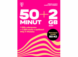 T-Mobile SIM Twist 50 MINUT + 2GB