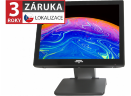 AerXPOS PP-9735, 15" 4:3 LCD LED, šedá, Win 11 IoT