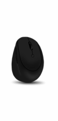 EVOLVEO LadyErgo, tichá vertikální ergonomická myš, 2.4GHz, černá