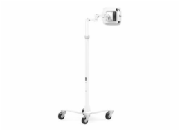 Compulocks iPad 10th-11th (A16) Gen Space Enclosure Medical Rolling Cart Extended Plus Hub White - Vozík - pro tablet - uzamykatelný - zdravotní - bílá - velikost obrazovky: 10.9" - pro Apple 10.9-inc