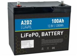 A2D2 baterie LiFePO4 12,8V 100Ah M8 (Gotion cells)