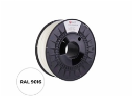 C-TECH Filament  PREMIUM LINE TPU 90A flexibilní dopravní bílá RAL9003