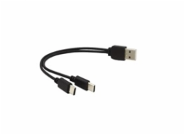 PremiumCord USB kabel A/Male to USB-C male