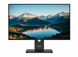 Lenovo LCD T27q-40 27" IPS WLED/2560×1440/6ms/350nits/MC60 kamera/1xHDMI/DP/4xUSB/Pivot/Černá