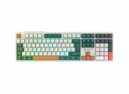 CANYON keyboard Shadder GKW-11 Mech RGB Wireless CS layout, White/Biege
