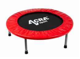Trampolína 80 cm, pro vnitřní i venkovní použití - červená