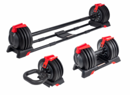 Sada nastavitelných činek 24 kg, 3v1 Sada nastavitelných činek 24 kg, 3v1