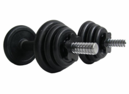 ACRA nakládací činka jednoruční set 2 x 5 Kg (10kg) pogumované