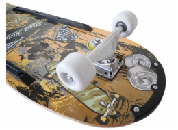 ACRA Skateboard barevný S2-žlutý