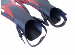 Ploutve Delta roztahovací s páskem 40/43 červené